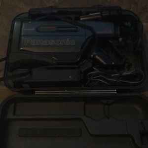 Vhs. Cam corder.  Works great.